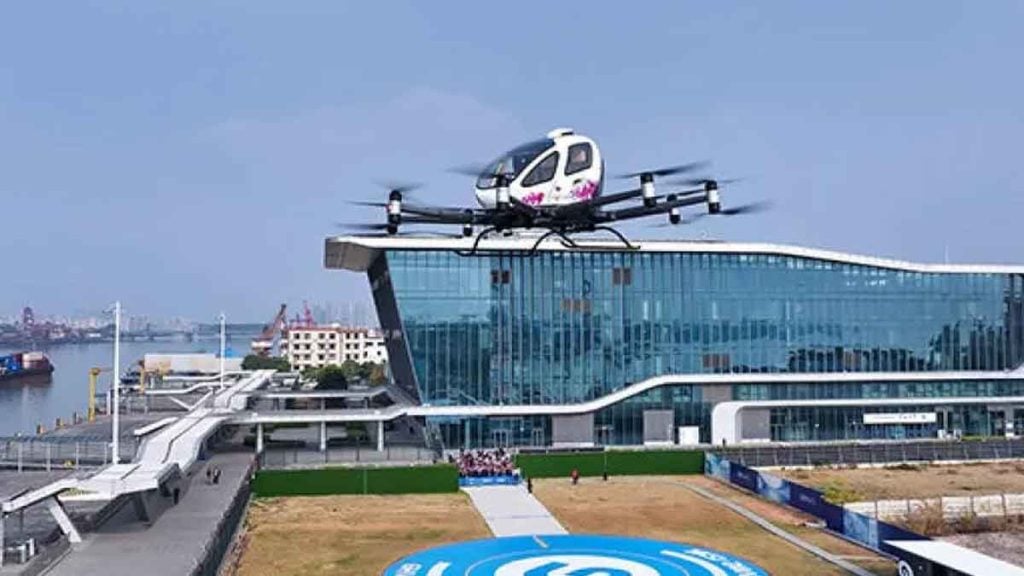 130 kmh, trajet de 25 minutes… Les taxis volants sans pilote ont reçu le feu vert pour prendre des passagers en Chine